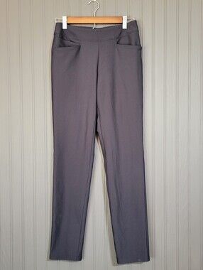 Adidas Performance Golf Pants Pull-On Slim Fit Straight Leg Black Women's XS